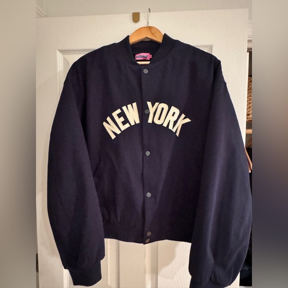 Edikted Jackets & Blazers - Big Apple Oversized Bomber Jacket